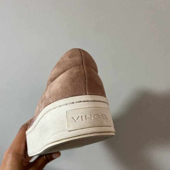 🔴SOLD🔴 Vince Warren Suede Sneaker Pink Size 7.5 - Picture 10 of 14
